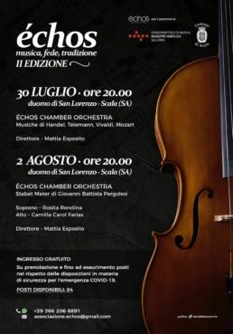grafica, eventi, poster, manifesto, arte, cultura, echi dal passato, costiera amalfitana, daniele barone