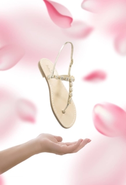 grafica, campagna pubblicitaria, social content, bellogrado handmade sandals, amalfi, daniele barone