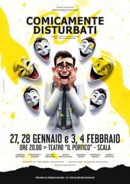 grafica, eventi, poster, manifesto, arte, cultura, teatro, costiera amalfitana, daniele barone