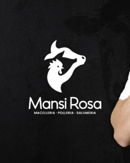 mansi rosa, macelleria, logo design, identità visiva, social media content, design, visual design, daniele barone