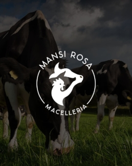 mansi rosa, macelleria, logo design, identità visiva, social media content, design, visual design, daniele barone
